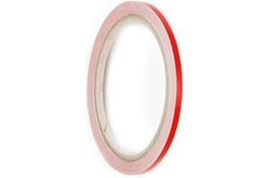 ‎1A STYLE STICKER Auto Zierstreifen Rot Folie Folienstreifen Glänzend Autodekor Folie Pinstripes Red 4mm Rot