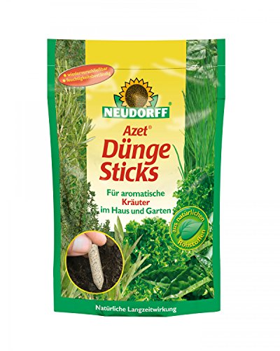 Neudorff 00569 Azet Dünge Sticks für Kräuter, 40 Stück
