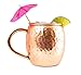 Produktbild Moscow Mule Kupfer-Becher (Twinz'Up) - 1 Tasse, von Hand gehämmert - 45cl Fassungsvermögen - Großartig für jedes kühle Getränk - Perfektes Geschenk für Sie & Ihn