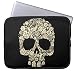Produktbild Laptop Case for Men Computer Sleeve 15 15.4 Inch Floral Sugar Skull Neoprene Laptop Sleeve Fashionable Computer Case for Laptop Ultraportable Neoprene Waterproof Case for Dell HP Samsung