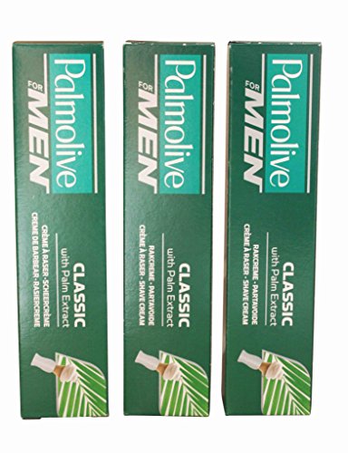 Bundle - 3 items: Palmolive - 100ml Shaving Cream Classic with Palm Extract Set
