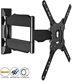Invision&reg; Ultra Slim Tilt Swivel TV Wall Bracket Mount - For 24 - 55 Inch LED LCD Plasma & Curved Screens - Now Includes 1.8m HDMI Cable (HDTV-E)