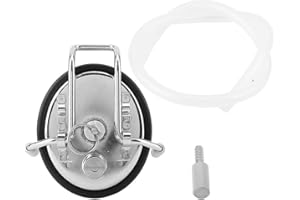 HZTYYIER El kit de tapa de carbonatación Cornelius Style Keg de Home Brew con 0.5 micrones de sello de piedra de difusión para la cerveza Cornelius Corny