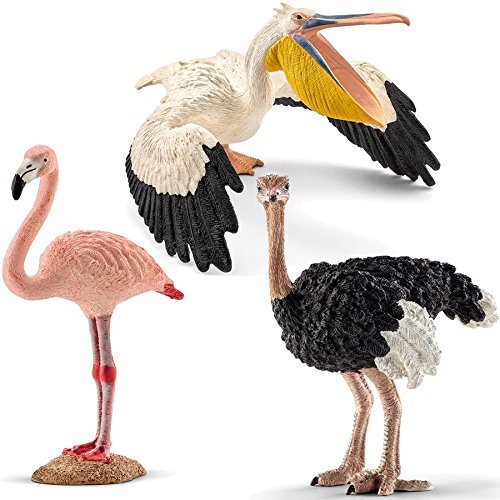 Preisvergleich Produktbild Schleich kt-20523 Vögel Neu 2016-14758, 14752, 14744 (3teilig)
