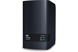 WD 6TB My Cloud EX2 Ultra 2-bay NAS - Network Attached Storage RAID, File Sync, Streaming, Media Server, with WD Red Drives