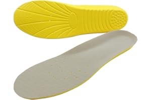 Happystep Solette Plantari Ortopedici di Gommapiuma di memoria PU, Confortevole Soletta con Supporto per Arco Imbottito, Cuscino per Fascite Plantare Ammortizzante