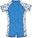 Playshoes Boy's UV Sun Protection All-in-One Fish Swim Shorts, Blue (Original), 6-9 Months (Manufacturer Size:74/80 (6-12 Months))