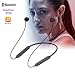 Produktbild Magnetic Wireless Earphones NORMIA RITA Sweatproof Bluetooth Headphones with Microphone, HiFi Stereo Music for Running Jogging Gym Workout Exercise