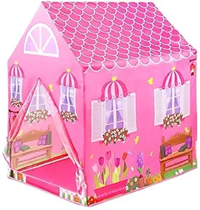 Scrap Jumbo Size Extremely Light Weight , Water Proof Kids Play Tent House for 7 Year Old Girls and Boys ( Doll House )