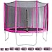 Produktbild Miganeo® Ersatznetz Größen 183 bis 488cm, Frabe pink, für Trampolin Sicherheitsnetz (366cm)