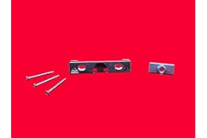 FTF - FENSTERTECHNIK Roto NT 260459 H 18/20mm Terrassentür Balkontür Schnäpper Schnapper Fensterschnäpper Balkontürschnäpper Balkontür-Schnäpper Windsperre inkl. Befestigungsmaterial