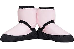 E-ALLDIR Damen Warm Up Bootie Tanzschuhe,Damen Warm Up Boot HausschuhWarm Up Bootie,Erwachsene Stiefel
