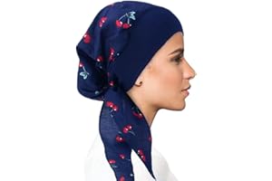 FADACHY Chemo Headwear for Women Head Scarfs Turbans UK Cancer Scarves Bandanas Hair Loss Beanie Hat Cancer Headwear Headwrap Scarfs Cap Silky Muslim