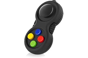BONGLES Classic Controller Game Pad Fidget Fokus Spielzeug Mit 8-fidget Funktionen Und Lanyard Für Streßvermindernde