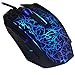 Produktbild reetec Wired Maus Ergonomische optische USB Gaming Mäuse mit 4 DPI-Einstellungen bis zu 2400, LED Hintergrundbeleuchtung für Laptop PC Computer Gamer