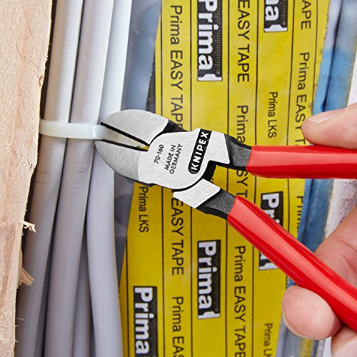 Knipex 70 01 160 Seitenschneider, präzises Schneiden bis Ø 4,0 mm, Länge 160 mm - 4