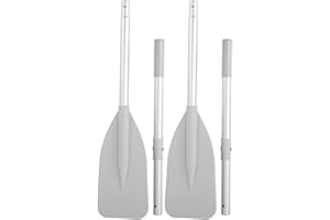 Cocoarm Inflatable Boat Paddle Kayaking Paddles Aluminium Alloy Oars 2pcs Paddle Inflatable Dinghy Oars Suitable for Inflatable Boats, Dinghies, Fishing Boats, and Kayaks
