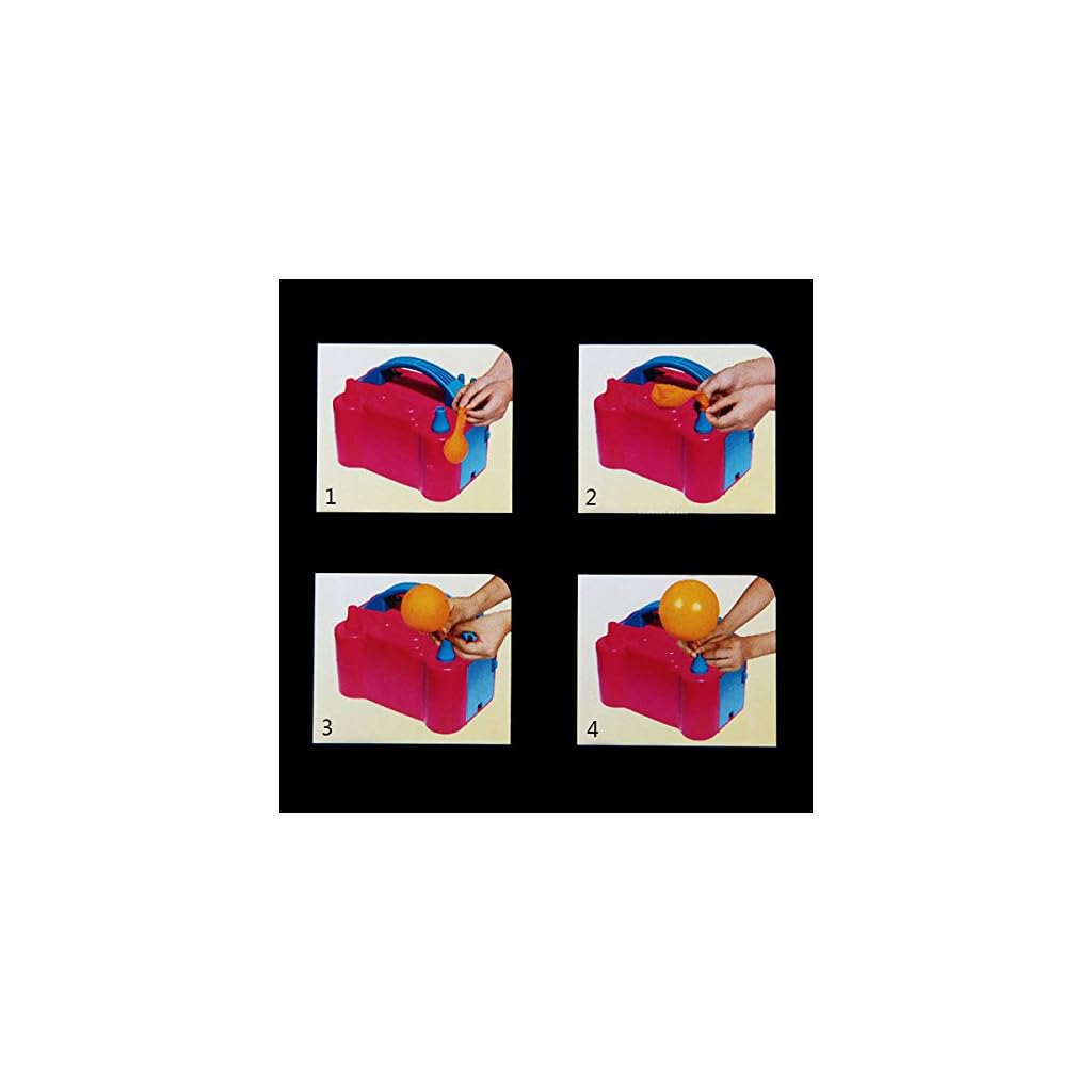 Pompa Elettrica Palloncini HELESIN - 2 Modalità, 600W, Per Palloncini Lattice E Alluminio, Decorazioni Feste - Foto 8