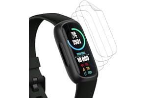 SkyKeep für Displayschutz Fitbit Inspire 3 Screen Protector Fitbit Inspire 3 Schutzfolie Schutz Folie (4 Stücke)(Soft TPU)(Kratzfest)