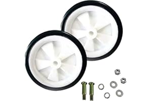 PUUPAA Caster Wheels Industrial Casters 5In Shock for Air Compressors Absorption Non-Slip Silent