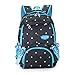 Produktbild Tarnungs-Punkt-Bunter Einzigartiger Druck Bookbag Frauen-Wasserdichter Kinderrucksack Black