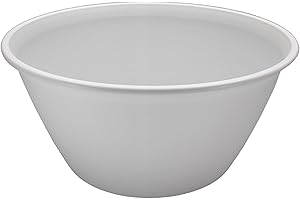 Iris Ohyama, Maceta, jardinera redonda con sistema de drenaje/reserva de agua, para la jardinería - Round Plant Pot450 - Blanco