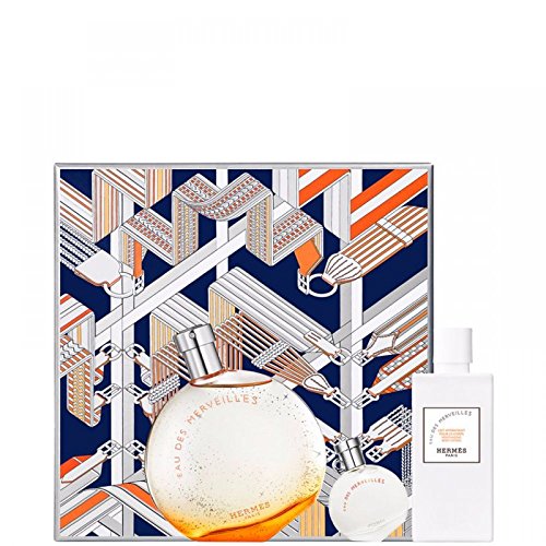 Preisvergleich Produktbild Hermes Eau des Merveilles Cofanetto Fragranza Vapo 50 ml