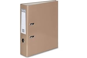 OFFICE CENTRE 1 Cocoa A4 Large 75mm Lever Arch Files Folders Metal Edge & Pull Stationery Document Storage Paper Office School
