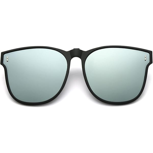JM Occhiali Da Sole Clip-On Polarizzati | Lenti Flip Up Senza Cornice | Per Occhiali Da Vista - Foto 2