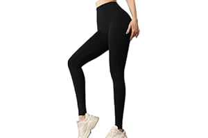 TOPLAZA Leggins Donna Push up Vita Alta Pieghettata Pantaloni Sportivi Yoga