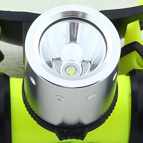 CREE T6 U2 LED Wasserdichte Tauchen Unterwasser Scheinwerfer Licht Torch LED (100-200 Meter)Waterproof LED Schwimmen Tauchen Taucherleuchten Head Light Taschenlampe mit 3 Lichtmodus - 8