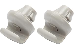 Attisfiera 2 visiera parasole interna clip Per Juke Tiida Sylphy Almera Teana 96409BC402 grigio Sun VisorClip