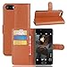 Produktbild Doogee Shoot 2 Case,Doogee Shoot 2 Case, Shell Premium PU Leather Wallet Snap Case Shell Shell Flip Cover for Doogee Shoot 2 Brown