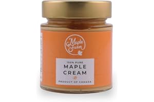MapleFarm - Maple cream - Mantequilla de jarabe de arce - Maple butter - Hecho en Canadá - 200 g