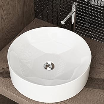 Waschbecken24 DESIGN KERAMIK AUFSATZWASCHBECKEN WASCHTISCH WASCHSCHALE