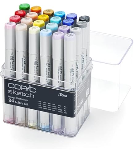 Set 6 Marcadores Pale Pastels - Copic Sketch | Cuotas sin interés