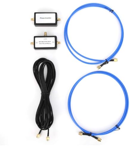 AURSINC MLA-30+ Antenna Attiva Portatile Per HF 50 KHz-30 MHz – Cavo Da 10 M E Ampli A Basso Rumore Inclusi, Perfetta Per Ascolto Onde Corte In Città