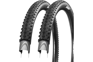 ZUKKA Neumático de Bicicleta de Montaña 26x1,95/27,5x2,1/29x2,1 Neumático de Bicicleta de Montaña de Repuesto Plegable Duradero para Bicicleta Todoterreno MTB