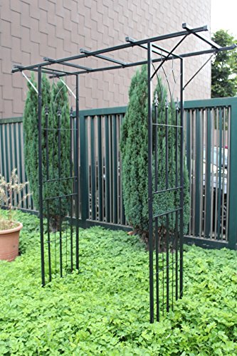 XXL Rosenbogen Rankierhilfe Rosengestell Rankgestell Gartenbogen Torbogen - 4