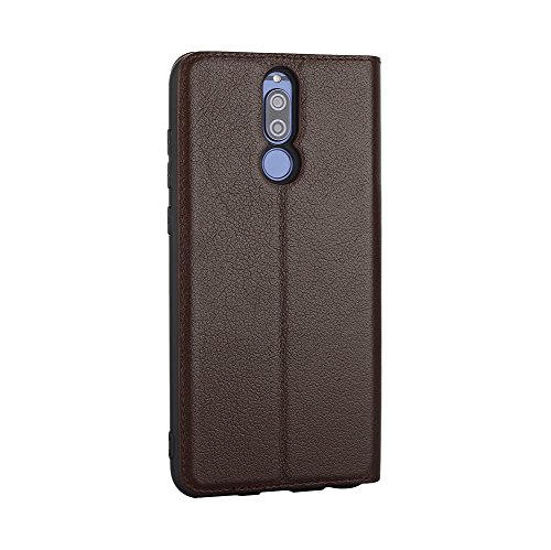 Mate 10 Lite H  lle DWaybox Foldable Stand Feature mit View Window Folio Schutzh  lle Slim Luxury Genuine Leather H  lle f  r HUAWEI Maimang 6   Mate 