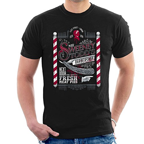 Demon Barber Mr Sweeney Todds Barbers Shop Men's T-Shirt