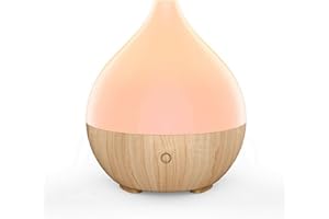 ZEN ARÔME Zen'Aroma Difusor de Aceite Esencial Leo - Difusor ultrasónico de aromaterapia en frío - Difusor eléctrico para Perfume para el hogar - Fuente de alimentación USB, iluminación LED de Ambiente,