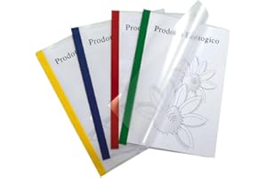 MEMOTAK Sei Rota 66230512 - 10 Cartelline a Rilegatura Rapida, Rosso, 10 Pezzi