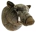 Produktbild Wagner 8024 - Plüschtrophäe Wildschweinkopf klein - lebensecht - Plüschtier Trophäe Wildschwein Plüsch