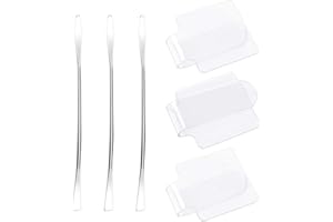 Jubaopen 1PCS Palette de Mélange Cosmétique Palette Maquillage Professionnel Palette de Mélange de Maquillage Outils de Maquillage avec 3PCS Spatule pour Les Cosmétiques et la Conception des Ongles