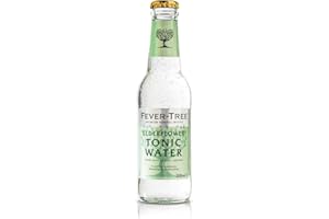 ‎FEVER-TREE Fever-Tree Elderflower Tonic MW Flaschen MEHRWEG, 24er Pack, 200 ml