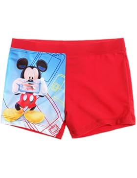 Mickey Mouse Jungen Badehose Rot Rot