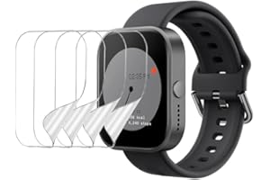 Snailcanfly Película de hidrogel 5pcs para CMF by Nothing Watch Pro 1.96" Smart Watch Protector de pantalla Transparente TPU Sensible al tacto, de alta definición