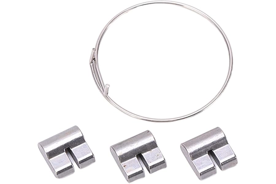 Bike Pawl and Spring Kit, High Hardness Stainless Steel Hub Ratchet Pawl Spring Replacement Set for Bicycle (Set of 4)