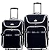 Produktbild TOP-Preis - Trolley-Koffer- Set 2-teilig - 66cm (90Liter) + 56cm (50Liter), Dehnfalte - Schwarz